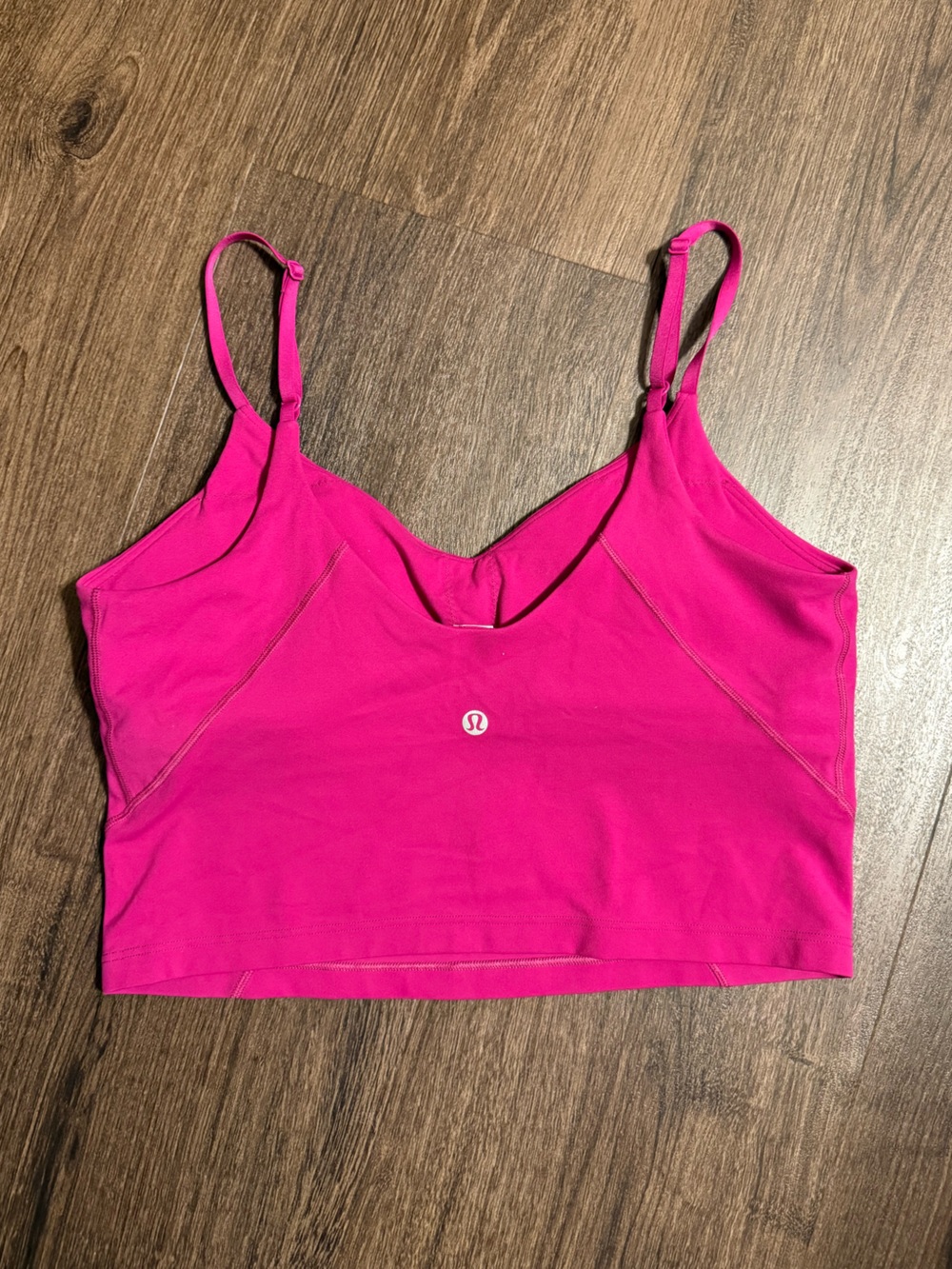 Lululemon Align Cropped Cami Tank Top Ripened Raspberry - Picture 4 of 6